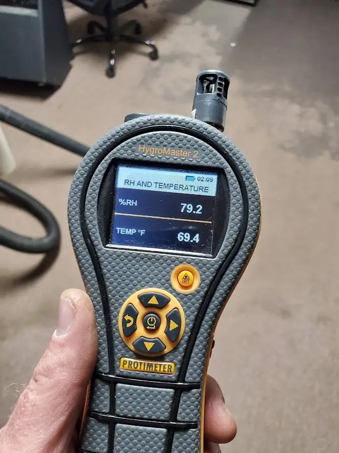 Moisture meter humidity assessment for Mold Remediation & Removal in Clifton